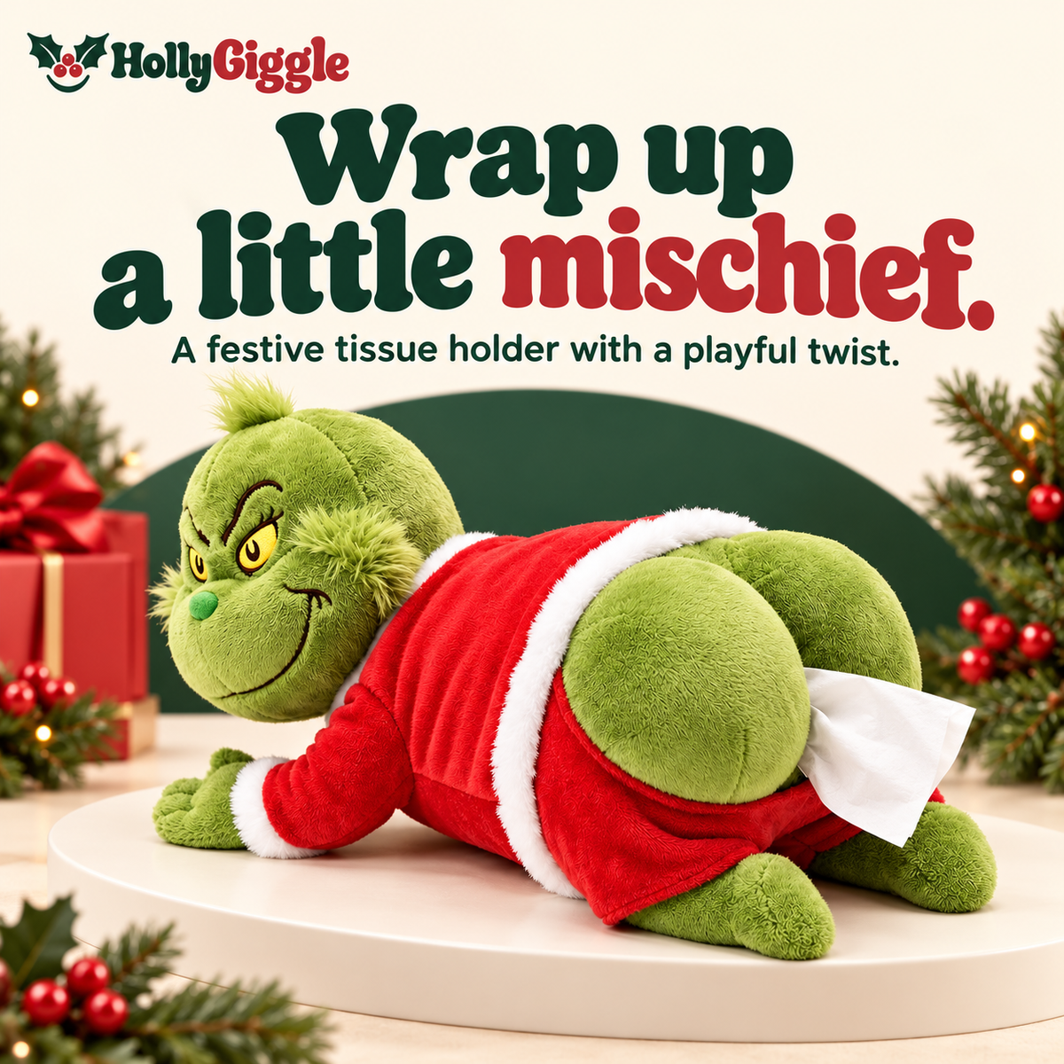 The Merry Mischief Tissue Holder