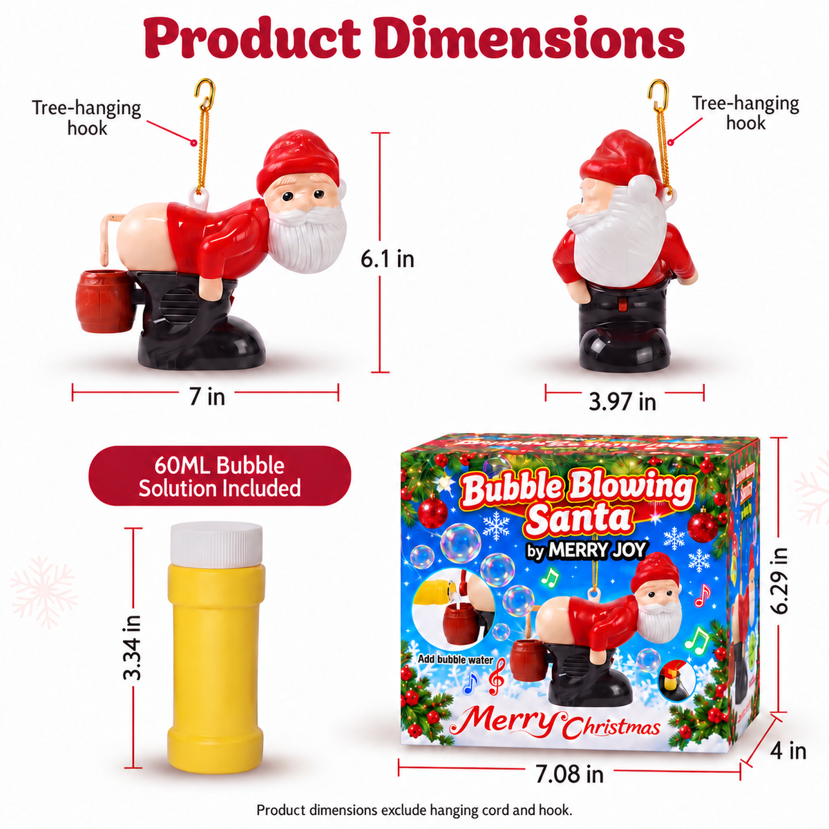 Christmas Farting Bubble Machine