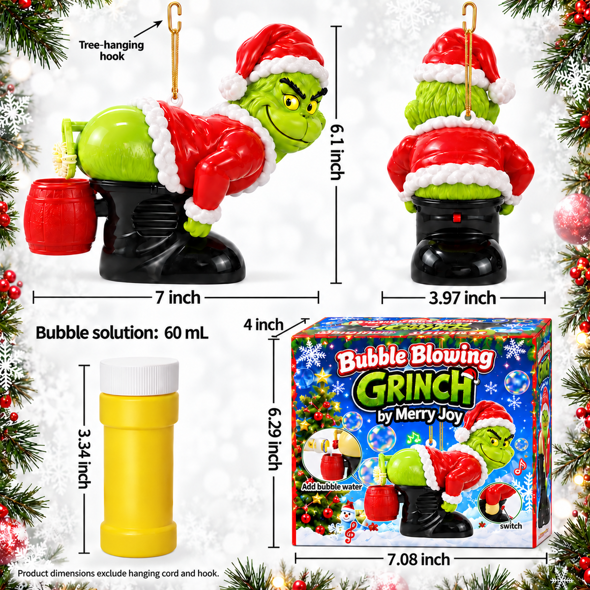 Christmas Farting Bubble Machine