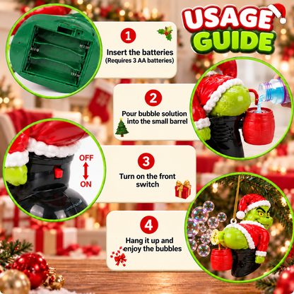 Christmas Farting Bubble Machine